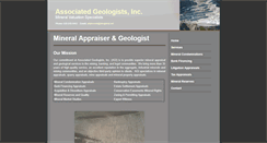 Desktop Screenshot of mineralvaluation.com